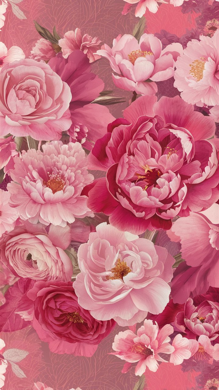 4 + Pink Floral Background Wallpapers: A Guide to Style and Customization 🌸🎨