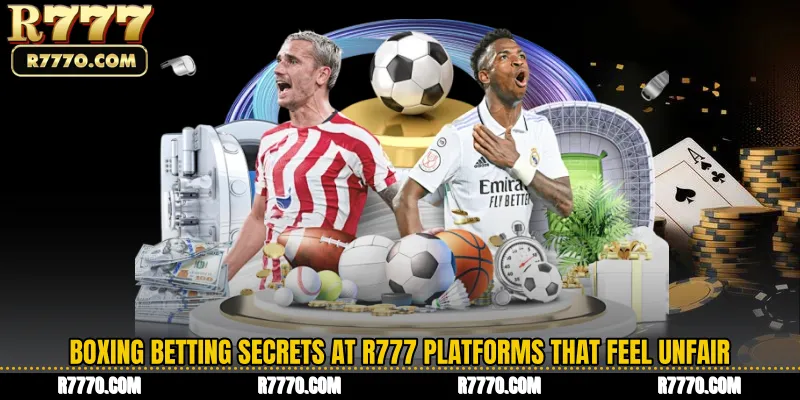 Boxing Betting Secrets at R777 Platforms That Feel Unfair